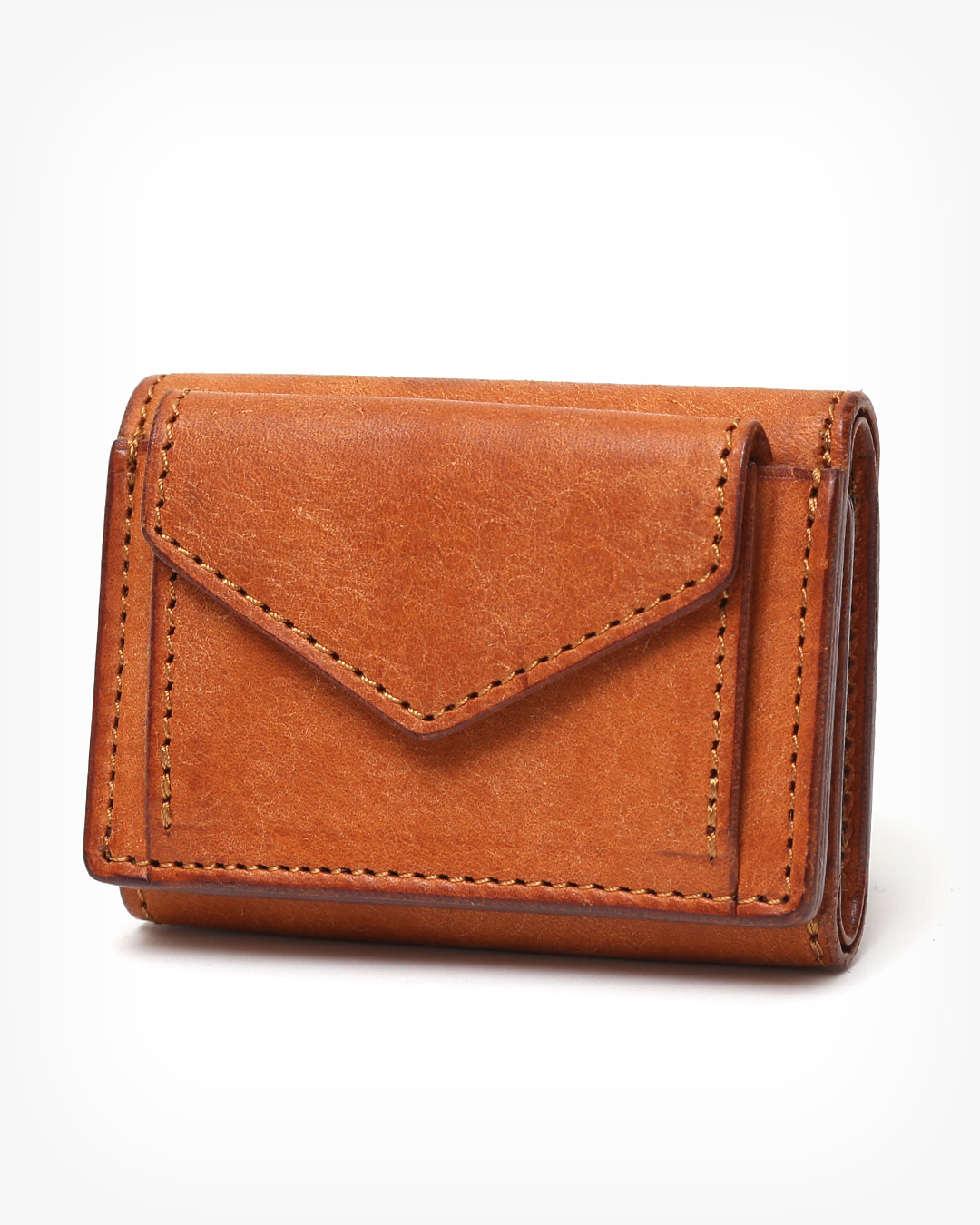 THE WONDER LUST ワンダーラスト TRIFOLD WALLET 三つ折り財布 MARGOT マルゴー キャメル