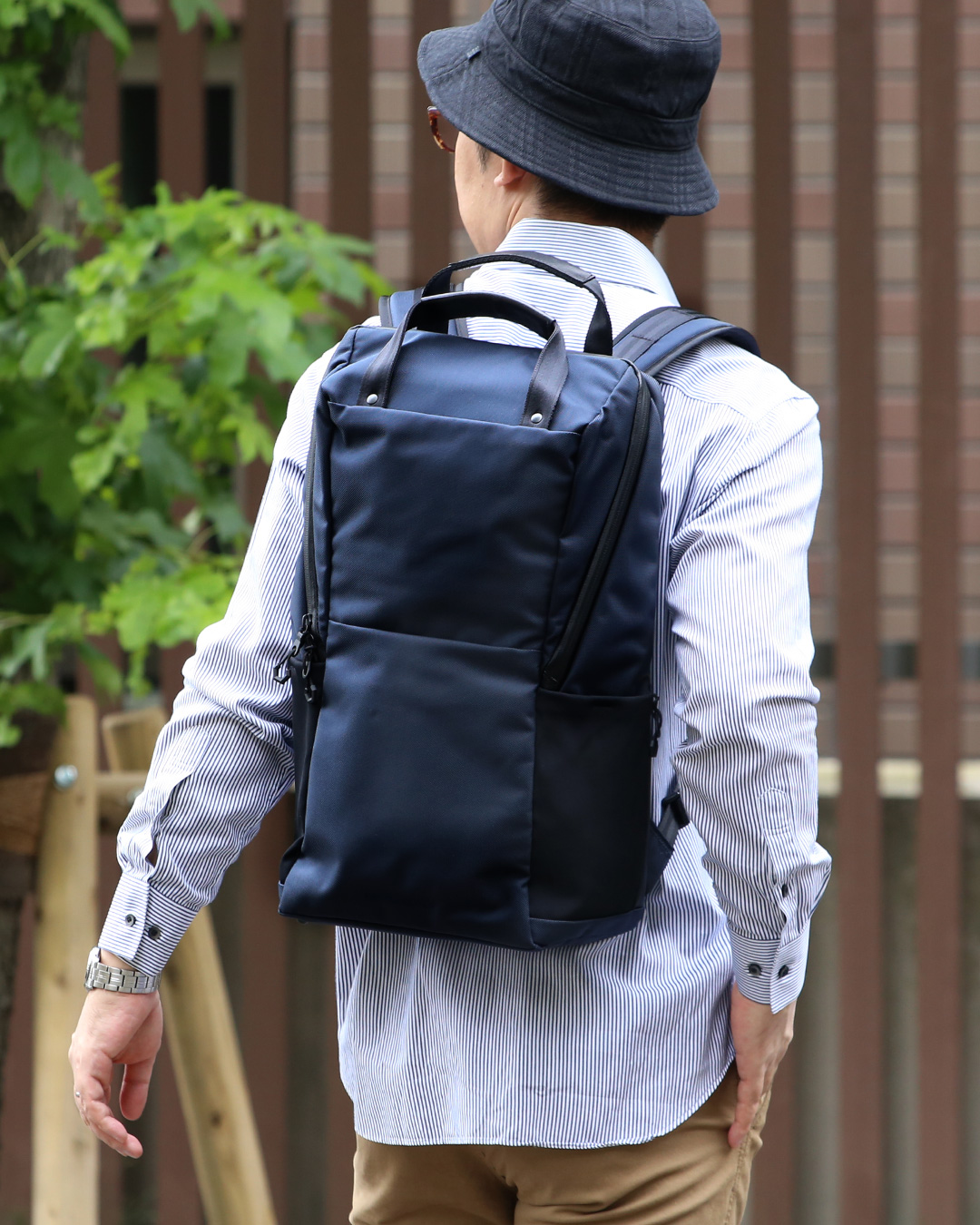 ビジネスリュック メンズ オフィスカジュアル 合わせやすい 最適 持ちやすい デザイン ブランド バッグ 日本製 国産 高級