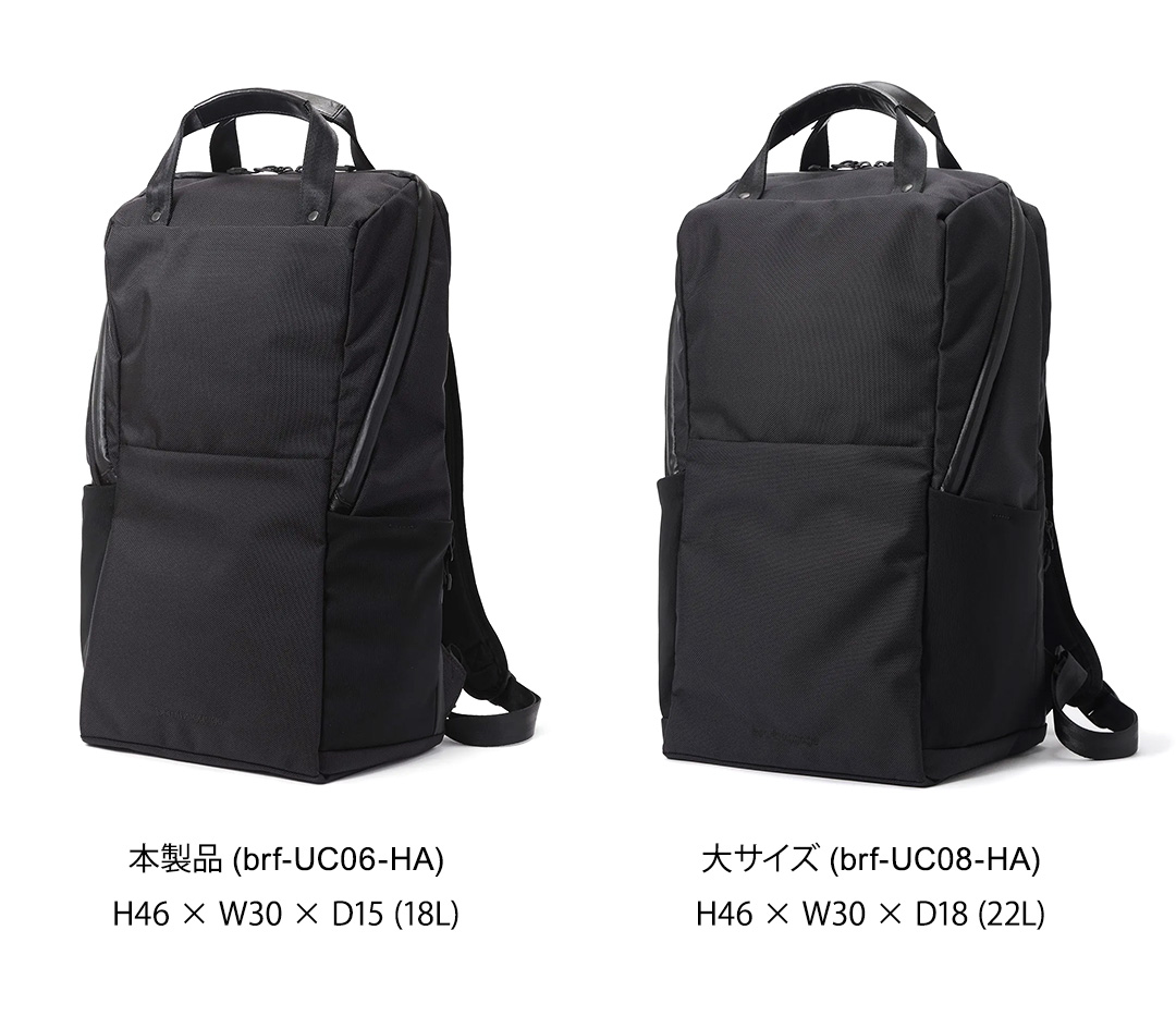 ベルーフバゲージ URBAN COMMUTER BACKPACK 2 3 サイズ 比較 brf-UC06-HA brf-UC08-HA おすすめ 人気 どっち
