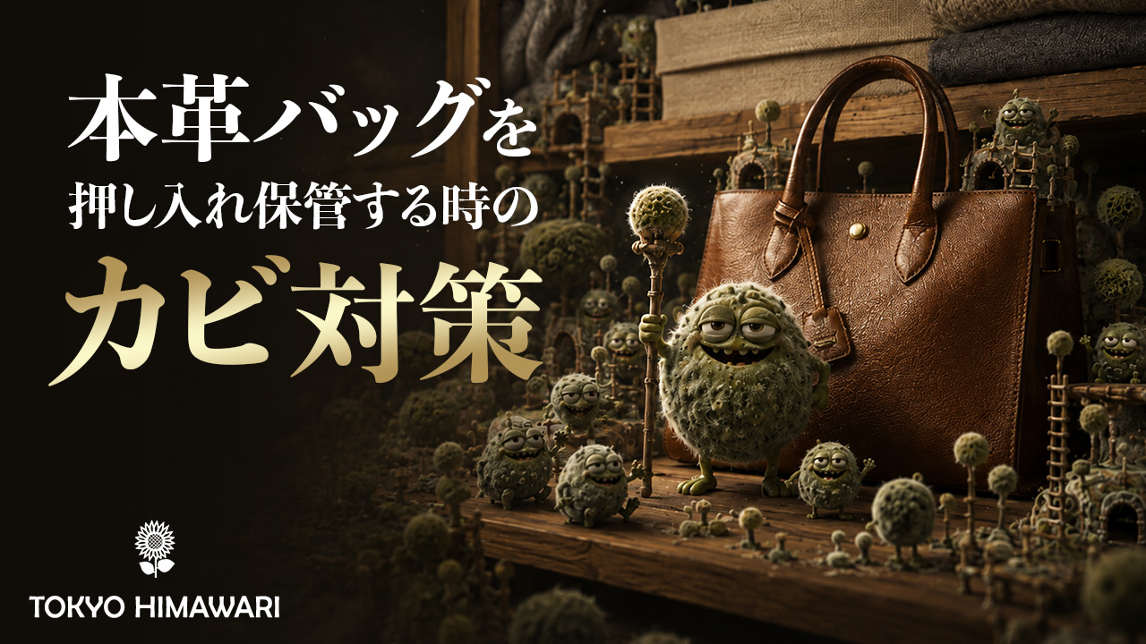 本革バッグを押し入れ保管する時のカビ対策
