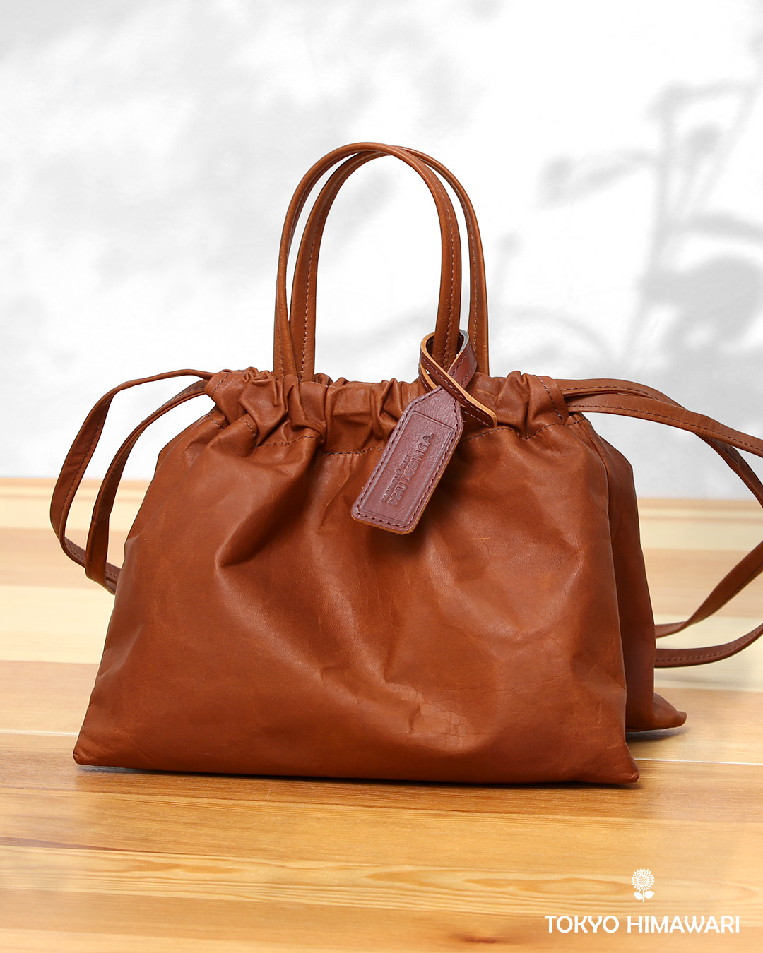 巾着バッグ 本革 メンズ レディース レザー ミニ ショルダーバッグ キャメル ブラウン 茶 茶色 巾着ポーチ 肩掛け 小さめ 経年変化 エイジング シンプル おしゃれ 小振り 高級感 巾着型 日本製 ブランド BEAU DESSIN ボーデッサン