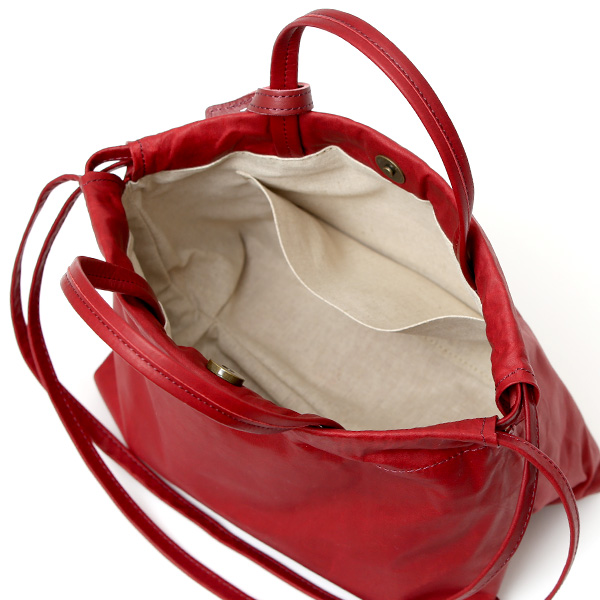  巾着バッグ 本革 メンズ レディース レザー ミニ ショルダーバッグ レッド ワイン 赤色 巾着ポーチ 肩掛け 小さめ 経年変化 エイジング シンプル おしゃれ 小振り 高級感 巾着型 日本製 ブランド BEAU DESSIN ボーデッサン