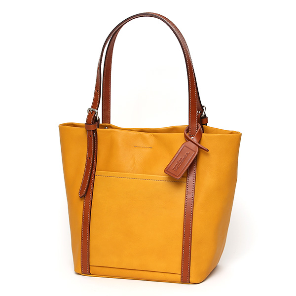  ミニトートバッグ 本革 メンズ レディース レザー イエロー 黄色 小さめ トート ショルダー 肩掛け 手持ち 2WAY 経年変化 エイジング シンプル かわいい おしゃれ 日本製 ブランド BEAU DESSIN ボーデッサン