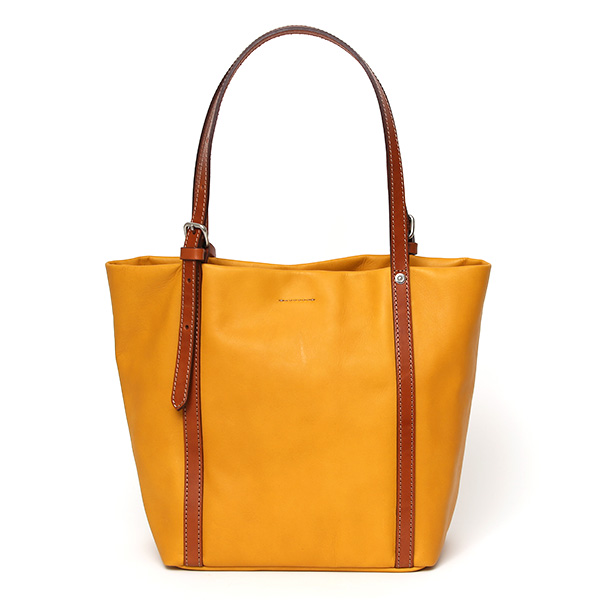  ミニトートバッグ 本革 メンズ レディース レザー イエロー 黄色 小さめ トート ショルダー 肩掛け 手持ち 2WAY 経年変化 エイジング シンプル かわいい おしゃれ 日本製 ブランド BEAU DESSIN ボーデッサン