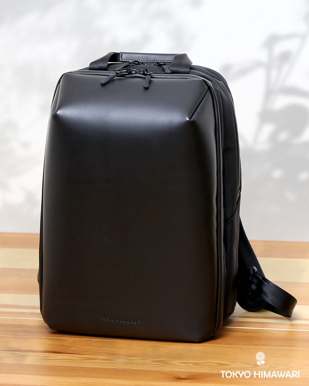 beruf baggage ビジネスリュック メンズ 本革 防水レザー 日本製 バックパック ブラック 黒 黒色 15インチ 15.6インチ ノートPC 収納可能 2気室 エアーバリスティックナイロン スーツ オフィスカジュアル 自転車 通勤 雨 ベルーフバゲージ brf-GR26-WPL