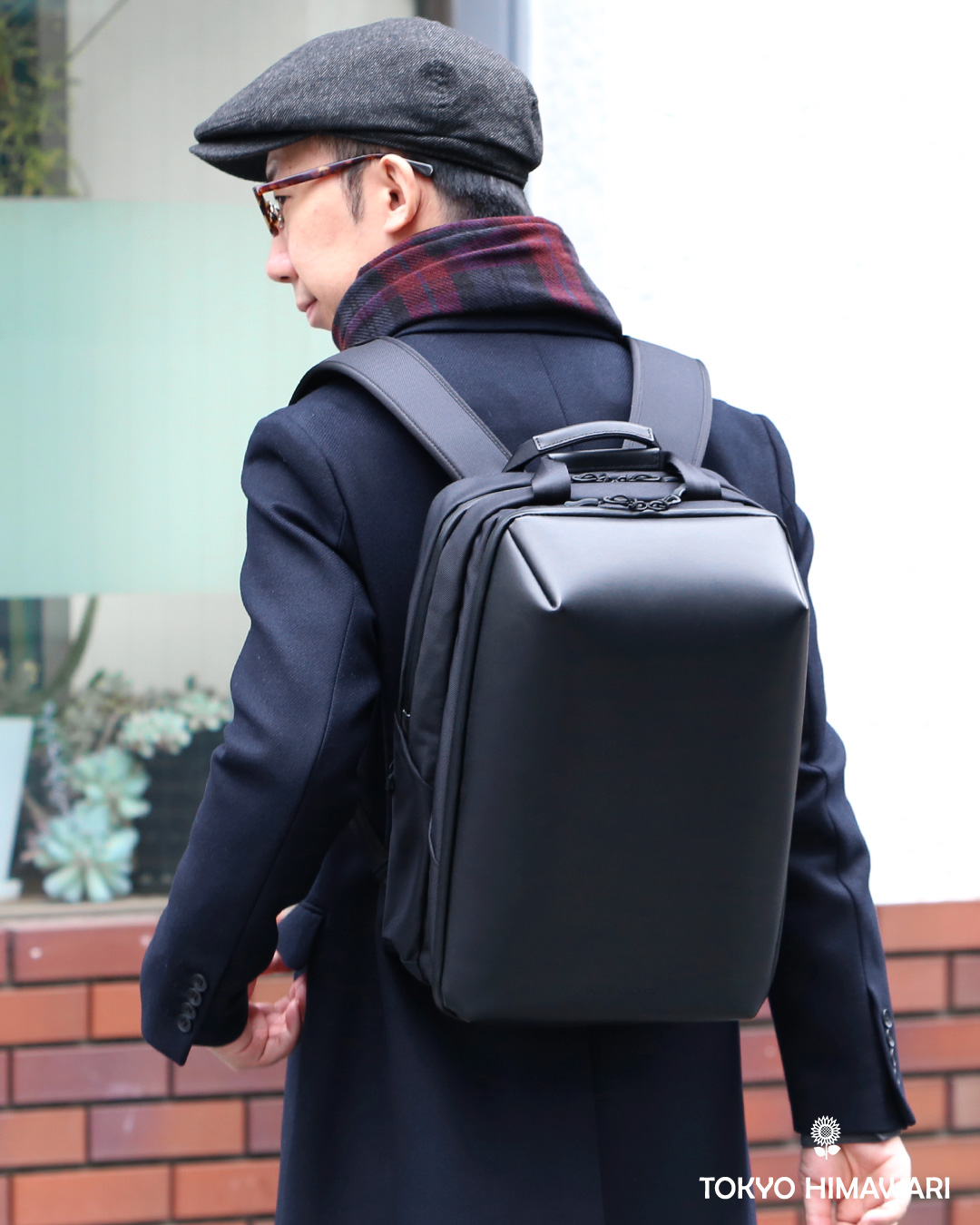 beruf baggage ビジネスリュック メンズ 本革 防水レザー 日本製 バックパック ブラック 黒 黒色 15インチ 15.6インチ ノートPC 収納可能 2気室 エアーバリスティックナイロン スーツ オフィスカジュアル 自転車 通勤 雨 ベルーフバゲージ brf-GR26-WPL