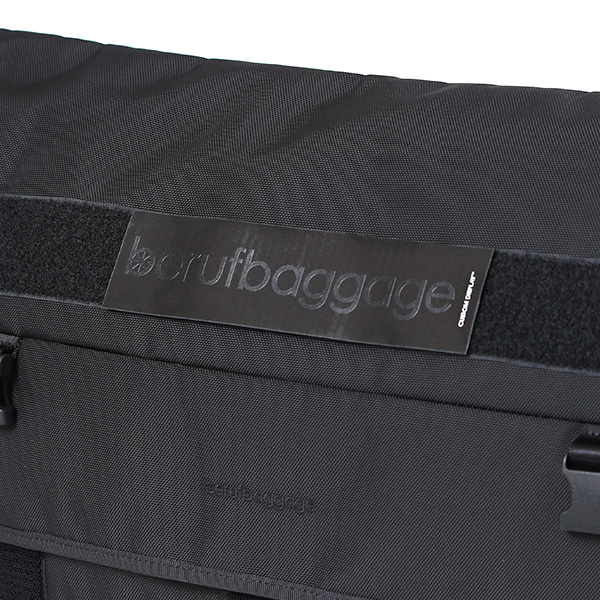 beruf baggage メッセンジャーバッグ メンズ 大容量 26L 防水 日本製 ショルダーバッグ ブラック 黒 黒色 17インチ PC収納可能 エアーバリスティックナイロン 自転車 通勤 リフレクター 斜め掛け フラップ ベルーフバゲージ HOBO 26 brf-CF32-BTX