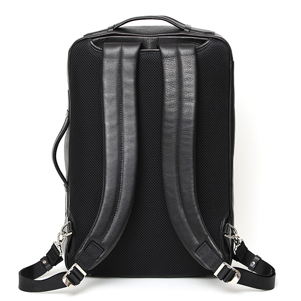  ビジネスリュック メンズ 本革 A4 13インチPC 15インチPC ブラック 黒 黒色 レザー バックパック 経年変化 リュックサック エイジング 日本製 FIVE WOODS ファイブウッズ グレイン2.0 39601