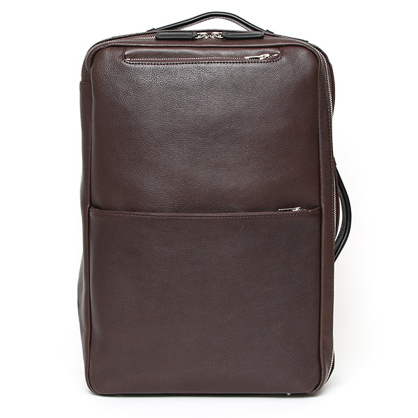  ビジネスリュック メンズ 本革 A4 13インチPC 15インチPC ブラウン 茶 茶色 レザー バックパック 経年変化 リュックサック エイジング 日本製 FIVE WOODS ファイブウッズ グレイン2.0 39601