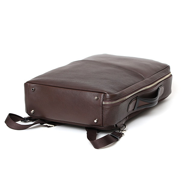  ビジネスリュック メンズ 本革 A4 13インチPC 15インチPC ブラウン 茶 茶色 レザー バックパック 経年変化 リュックサック エイジング 日本製 FIVE WOODS ファイブウッズ グレイン2.0 39601