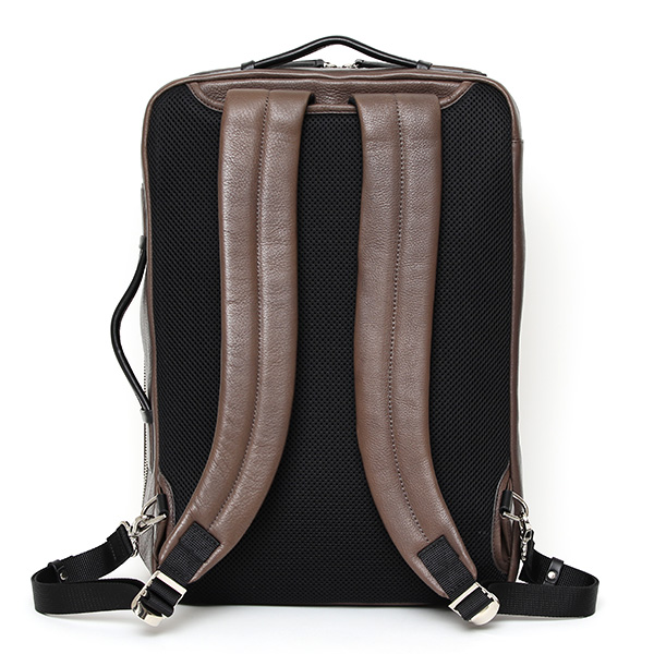  ビジネスリュック メンズ 本革 A4 13インチPC 15インチPC ベージュ 肌色 レザー バックパック 経年変化 リュックサック エイジング 日本製 FIVE WOODS ファイブウッズ グレイン2.0 39601