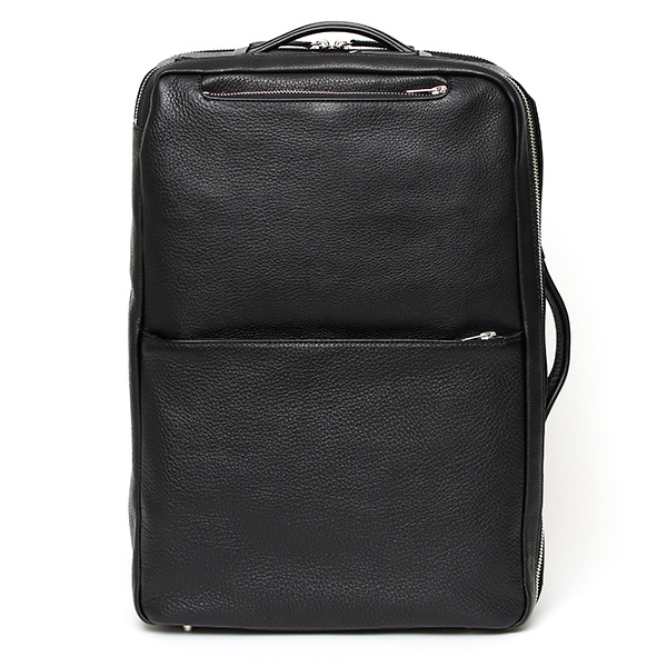  ビジネスリュック メンズ 本革 A4 13インチPC 15インチPC  ブラック 黒 黒色 大容量 レザー バックパック 2気室 経年変化 大きめ リュックサック エイジング 日本製 FIVE WOODS ファイブウッズ グレイン2.0 39602