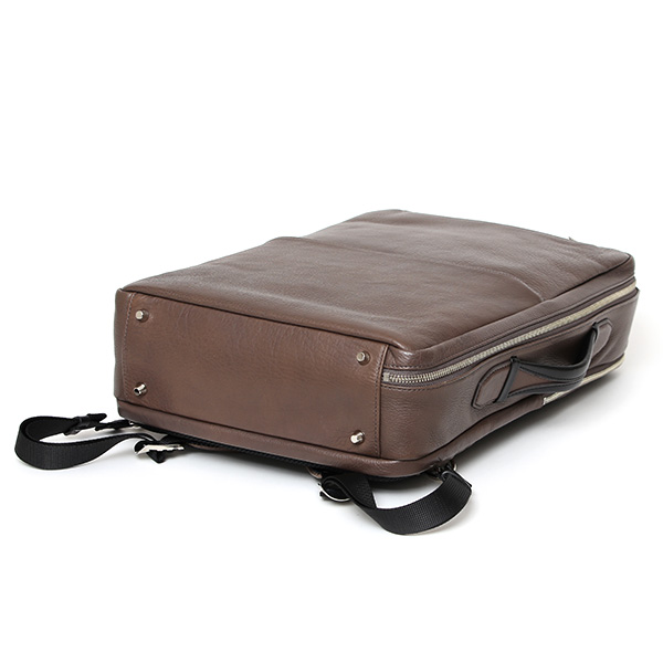  ビジネスリュック メンズ 本革 A4 13インチPC 15インチPC  ベージュ 肌色 大容量 レザー バックパック 2気室 経年変化 大きめ リュックサック エイジング 日本製 FIVE WOODS ファイブウッズ グレイン2.0 39602