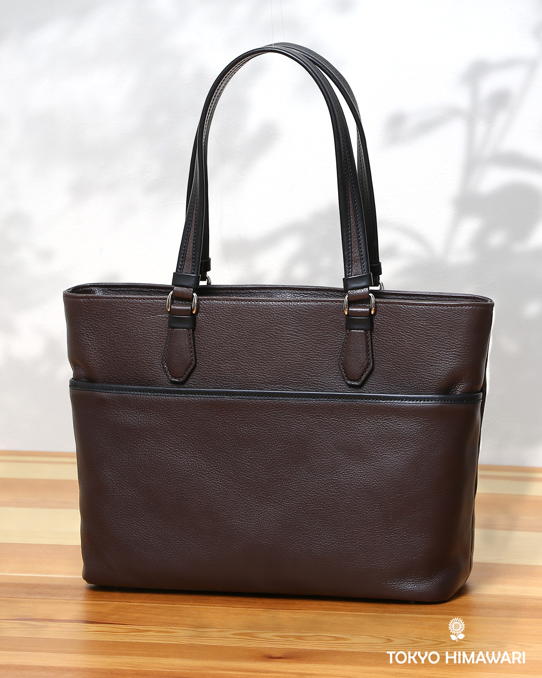 ビジネストートバッグ メンズ 本革 A4 13インチPC 15インチPC ブラウン 茶 茶色 レザー 経年変化 通勤 かばん エイジング 日本製 FIVE WOODS ファイブウッズ グレイン2.0 39603