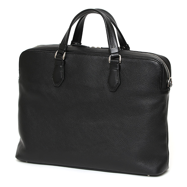  ビジネスバッグ 本革 メンズ A4 13インチPC 15インチPC ブラック 黒 黒色 レザー ブリーフケース 通勤 2WAY かばん ショルダーストラップ付属 経年変化 エイジング 30代 40代 50代 日本製 FIVE WOODS ファイブウッズ グレイン2.0 39604