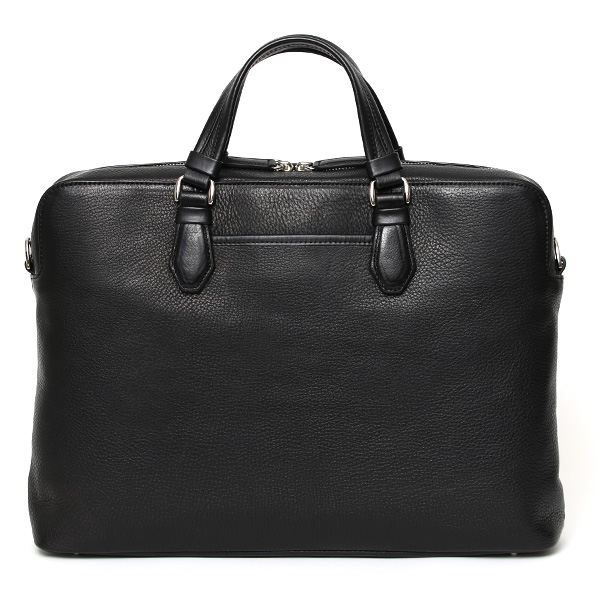  ビジネスバッグ 本革 メンズ A4 13インチPC 15インチPC ブラック 黒 黒色 レザー ブリーフケース 通勤 2WAY かばん ショルダーストラップ付属 経年変化 エイジング 30代 40代 50代 日本製 FIVE WOODS ファイブウッズ グレイン2.0 39604