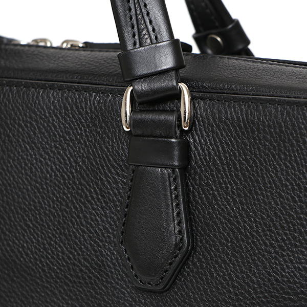  ビジネスバッグ 本革 メンズ A4 13インチPC 15インチPC ブラック 黒 黒色 レザー ブリーフケース 通勤 2WAY かばん ショルダーストラップ付属 経年変化 エイジング 30代 40代 50代 日本製 FIVE WOODS ファイブウッズ グレイン2.0 39604