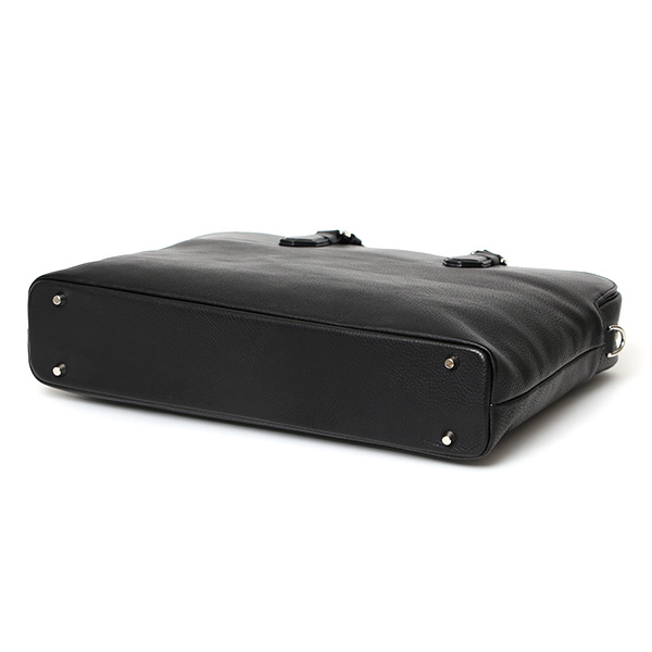  ビジネスバッグ 本革 メンズ A4 13インチPC 15インチPC ブラック 黒 黒色 レザー ブリーフケース 通勤 2WAY かばん ショルダーストラップ付属 経年変化 エイジング 30代 40代 50代 日本製 FIVE WOODS ファイブウッズ グレイン2.0 39604