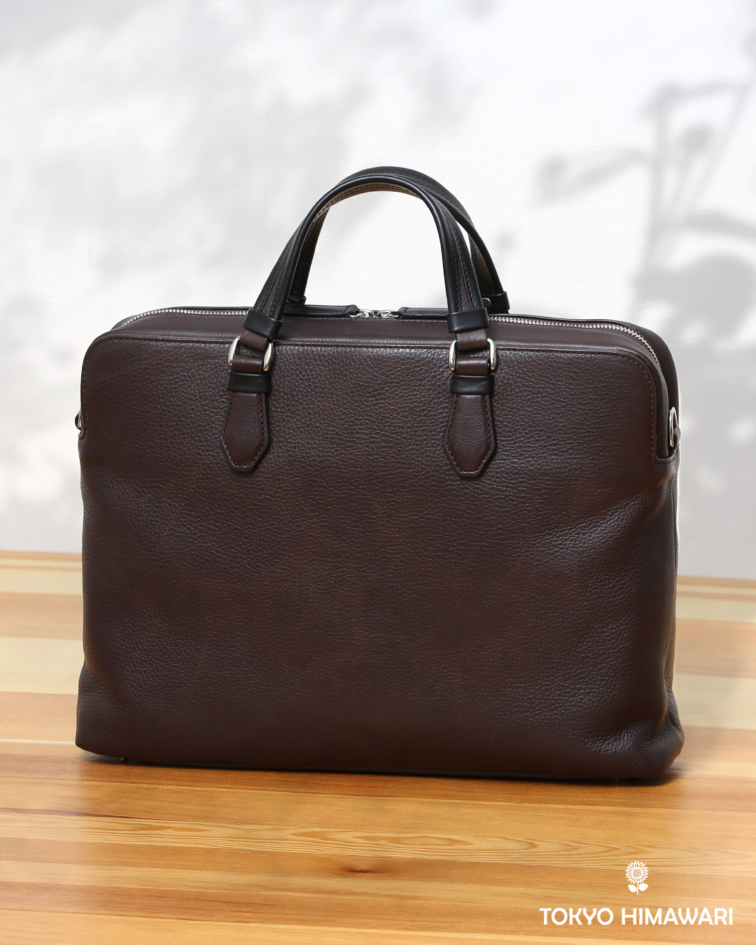 ビジネスバッグ 本革 メンズ A4 13インチPC 15インチPC ブラウン 茶 茶色 レザー ブリーフケース 通勤 2WAY かばん ショルダーストラップ付属 経年変化 エイジング 30代 40代 50代 日本製 FIVE WOODS ファイブウッズ グレイン2.0 39604