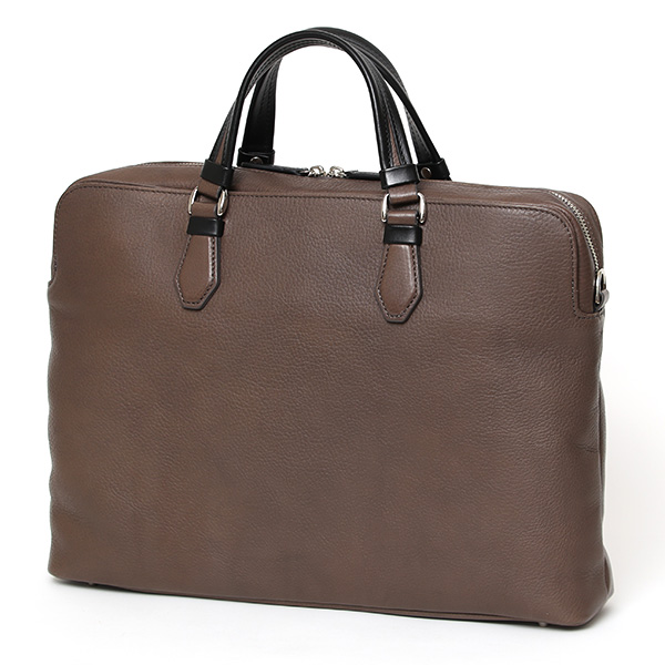  ビジネスバッグ 本革 メンズ A4 13インチPC 15インチPC ベージュ 肌色 レザー ブリーフケース 通勤 2WAY かばん ショルダーストラップ付属 経年変化 エイジング 30代 40代 50代 日本製 FIVE WOODS ファイブウッズ グレイン2.0 39604