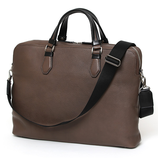  ビジネスバッグ 本革 メンズ A4 13インチPC 15インチPC ベージュ 肌色 レザー ブリーフケース 通勤 2WAY かばん ショルダーストラップ付属 経年変化 エイジング 30代 40代 50代 日本製 FIVE WOODS ファイブウッズ グレイン2.0 39604