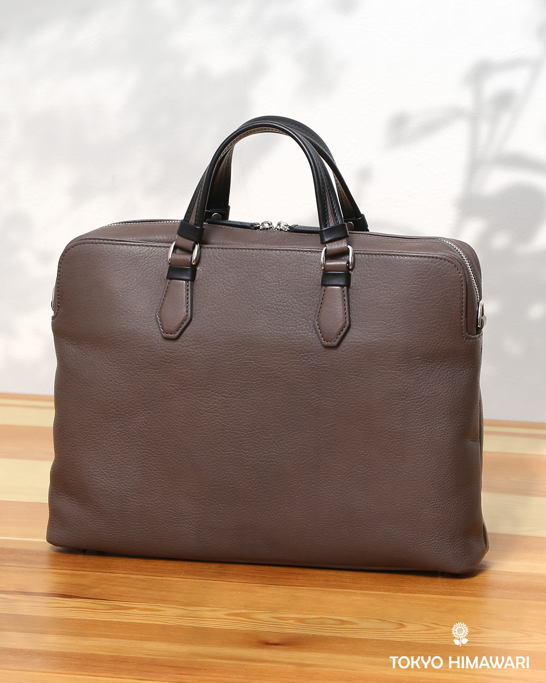 ビジネスバッグ 本革 メンズ A4 13インチPC 15インチPC ベージュ 肌色 レザー ブリーフケース 通勤 2WAY かばん ショルダーストラップ付属 経年変化 エイジング 30代 40代 50代 日本製 FIVE WOODS ファイブウッズ グレイン2.0 39604