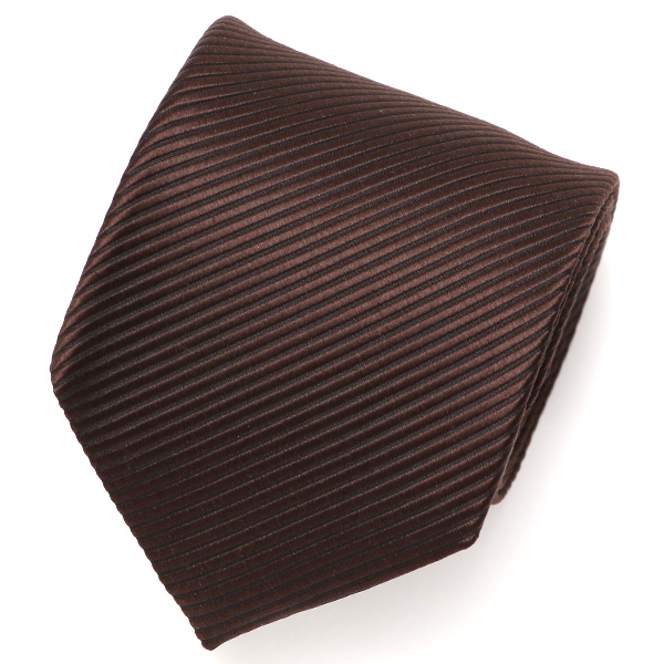 ネクタイ 日本製 手縫い 共裏地 シルク100% 無地 ブラウン 茶 茶色 ビジネス 仕事 フォーマル 結婚式 披露宴 パーティー 男性 メンズ 高級 プレゼント ギフト 化粧箱付き 30代 40代 50代 60代 フランコ スパダ Franco Spada
