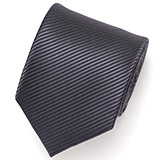 Franco Spada(フランコ スパダ) 無地 手縫い 共裏地 ネクタイ [fra0092] スチールグレー