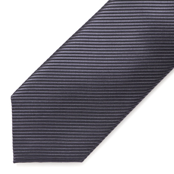  ネクタイ 日本製 手縫い 共裏地 シルク100％ 無地 グレー グレイ 灰色 ビジネス 仕事 フォーマル 結婚式 披露宴 パーティー 男性 メンズ 高級 プレゼント ギフト 化粧箱付き 30代 40代 50代 60代 フランコ スパダ Franco Spada