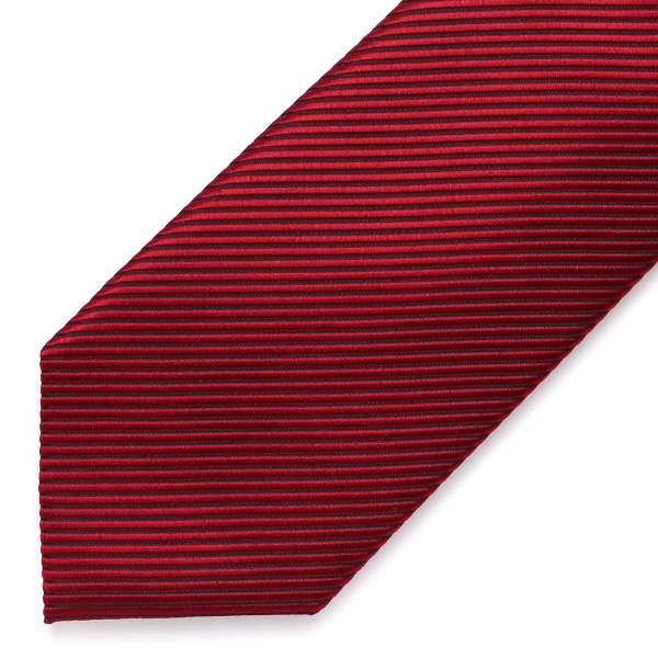 ネクタイ 日本製 手縫い 共裏地 シルク100% 無地 レッド ワイン 赤色 ビジネス 仕事 フォーマル 結婚式 披露宴 パーティー 男性 メンズ 高級 プレゼント ギフト 化粧箱付き 30代 40代 50代 60代 フランコ スパダ Franco Spada