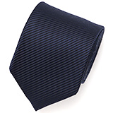 Franco Spada(フランコ スパダ) 無地 手縫い 共裏地 ネクタイ [fra0092] ネイビー