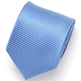 Franco Spada(フランコ スパダ) 無地 手縫い 共裏地 ネクタイ [fra0092] サックスブルー