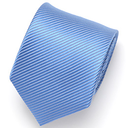 Franco Spada(フランコ スパダ) 無地 手縫い 共裏地 ネクタイ [fra0092] サックスブルー