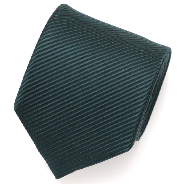ネクタイ 日本製 手縫い 共裏地 シルク100% 無地 グリーン 緑色 ビジネス 仕事 フォーマル 結婚式 披露宴 パーティー 男性 メンズ 高級 プレゼント ギフト 化粧箱付き 30代 40代 50代 60代 フランコ スパダ Franco Spada
