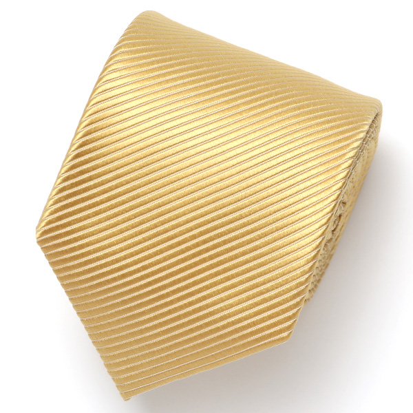  ネクタイ 日本製 手縫い 共裏地 シルク100％ 無地 ゴールド 金色 ビジネス 仕事 フォーマル 結婚式 披露宴 パーティー 男性 メンズ 高級 プレゼント ギフト 化粧箱付き 30代 40代 50代 60代 フランコ スパダ Franco Spada