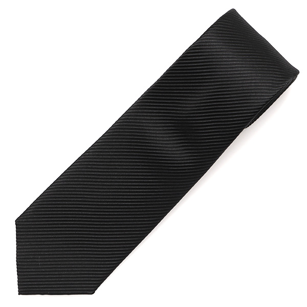 ネクタイ 日本製 手縫い 共裏地 シルク100% 冠婚葬祭 無地 ブラック 黒 黒色 ビジネス 仕事 フォーマル 結婚式 披露宴 パーティー 男性 メンズ 高級 プレゼント ギフト 化粧箱付き 30代 40代 50代 60代 フランコ スパダ Franco Spada