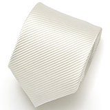 Franco Spada(フランコ スパダ) 無地 冠婚葬祭 手縫い 共裏地 ネクタイ [fra0093] オフホワイト