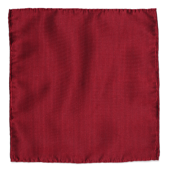 ポケットチーフ 日本製 ハンドロール 手縫い シルク100% 無地 レッド ワイン 赤色 ポケットスクエア ビジネス 仕事 フォーマル 結婚式 披露宴 パーティー 男性 メンズ 高級 プレゼント ギフト 30代 40代 50代 60代 フランコ スパダ Franco Spada