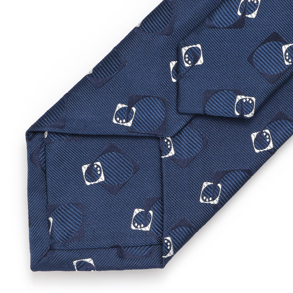  ネクタイ 日本製 手縫い 共裏地 シルク100％ 小紋柄 ブルー ネイビー 青色 ビジネス 仕事 フォーマル 結婚式 披露宴 パーティー 男性 メンズ 高級 プレゼント ギフト 化粧箱付き 30代 40代 50代 60代 フランコ スパダ Franco Spada