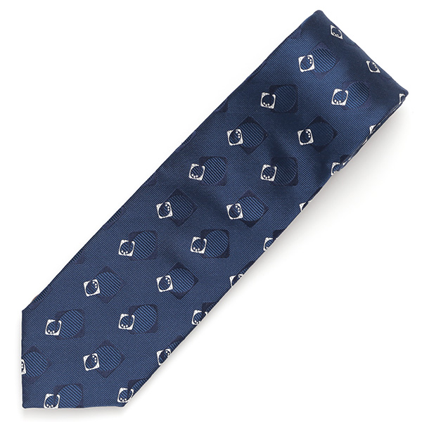  ネクタイ 日本製 手縫い 共裏地 シルク100％ 小紋柄 ブルー ネイビー 青色 ビジネス 仕事 フォーマル 結婚式 披露宴 パーティー 男性 メンズ 高級 プレゼント ギフト 化粧箱付き 30代 40代 50代 60代 フランコ スパダ Franco Spada
