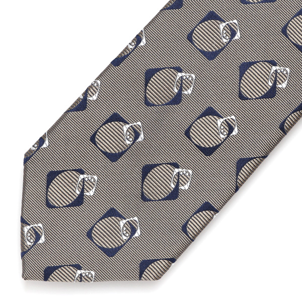  ネクタイ 日本製 手縫い 共裏地 シルク100％ 小紋柄 ベージュ 肌色 ビジネス 仕事 フォーマル 結婚式 披露宴 パーティー 男性 メンズ 高級 プレゼント ギフト 化粧箱付き 30代 40代 50代 60代 フランコ スパダ Franco Spada