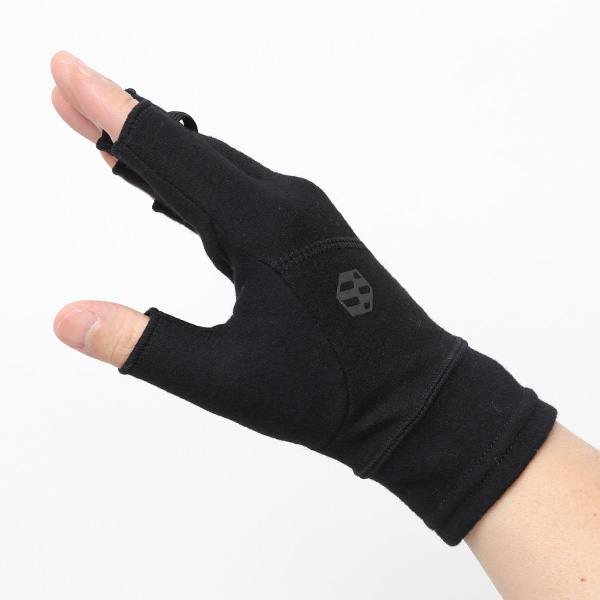 手袋 メンズ 防寒 日本製 ブランド メリノウール ブラック 黒 黒色 男性 自転車 ビジネス スーツ 自転車通勤 タッチパネル スマホ操作可能 プレゼント クリスマス ギフト handson grip(ハンズオングリップ) Hobo 1J