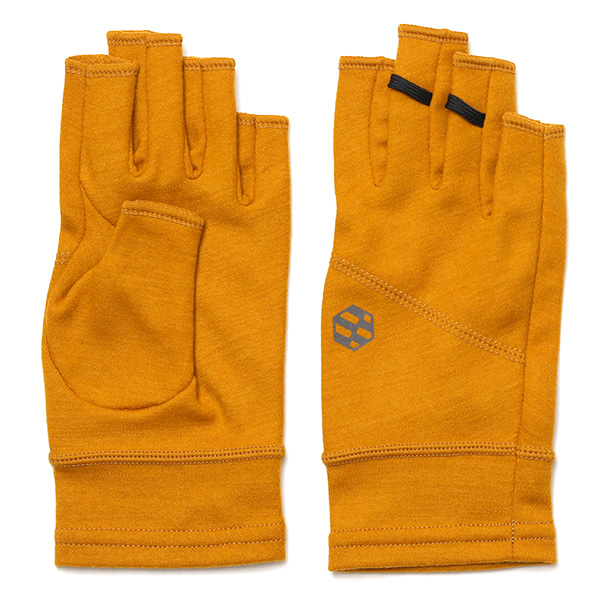  手袋 メンズ 防寒 日本製 ブランド メリノウール イエロー 黄色 男性 自転車 ビジネス スーツ 自転車通勤 タッチパネル スマホ操作可能 プレゼント クリスマス ギフト handson grip(ハンズオングリップ) Hobo 1J