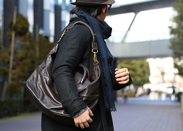 Jas .M.B ブラック Medium Wings Traveller