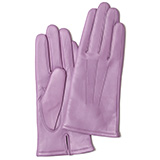 KURODA(クロダ) イタリーラム カシミヤ100％裏地 三本山 レディース 本革手袋 ライラック