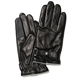 クロダ(KURODA) 【MEN】 イタリーラム カシミア100％ スマホ対応 手袋 ブラック