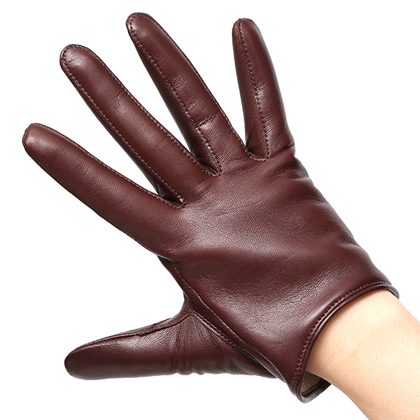  手袋 レディース 本革 カシミヤ裏地 ショート丈 防寒 革手袋 日本製 ブランド ブラウン 茶 茶色 30代 40代 50代 女性 通勤 ビジネス プレゼント 化粧箱付き おしゃれ 高級 KURODA(クロダ)