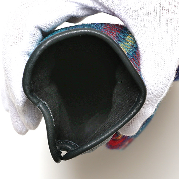  ハリスツイード 日本製 革手袋 レディース スマホ対応 化粧箱付き ブランド 防寒 本革 手袋 グリーン 緑色 チクチクしない 暖かい タッチパネル 操作可能 プレゼント ギフト かわいい 女性 ビジネス 仕事 クリスマス KURODA(クロダ)