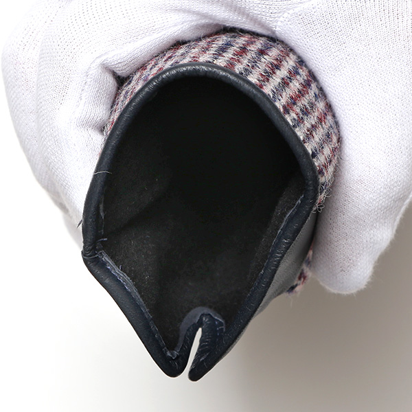  ハリスツイード 日本製 革手袋 レディース スマホ対応 化粧箱付き ブランド 防寒 本革 手袋 ホワイト 白色 チクチクしない 暖かい タッチパネル 操作可能 プレゼント ギフト かわいい 女性 ビジネス 仕事 クリスマス KURODA(クロダ)