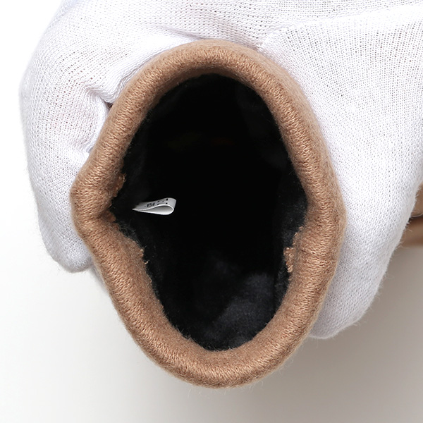 KURODA(クロダ) おさんぽねこ レディース 手袋 スマホ操作可能 キャメル ブラウン 茶 茶色 暖かい 裏起毛 防寒 猫 動物 アニマル キャラクター 刺繍 かわいい 暖かい 裏起毛 日本企画 ブランド タッチパネル スマートフォン